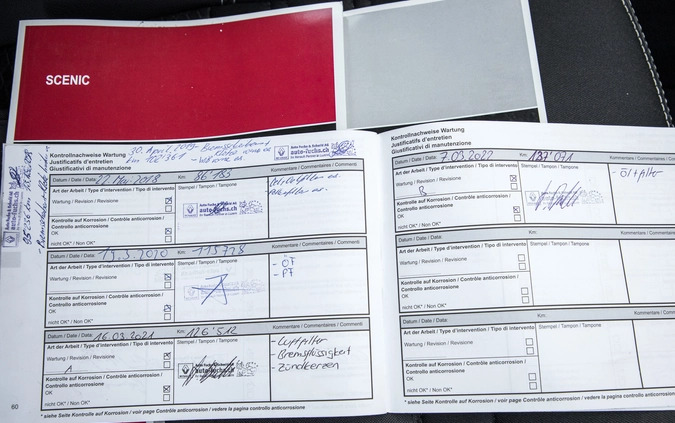 Renault Grand Scenic cena 33900 przebieg: 145000, rok produkcji 2014 z Tuszyn małe 497
